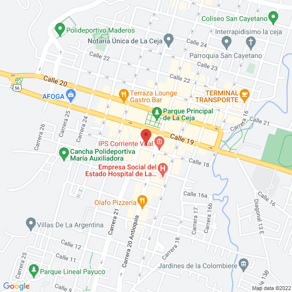 Mapa de Llaves Capía