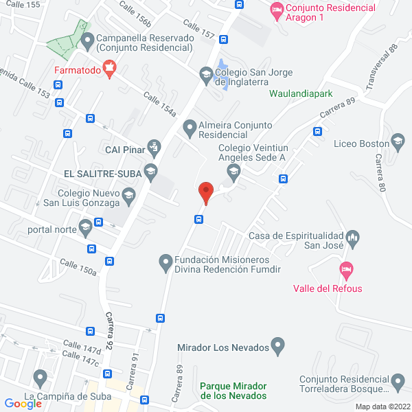 Mapa de Lloreda Pineda & Cia Ltda