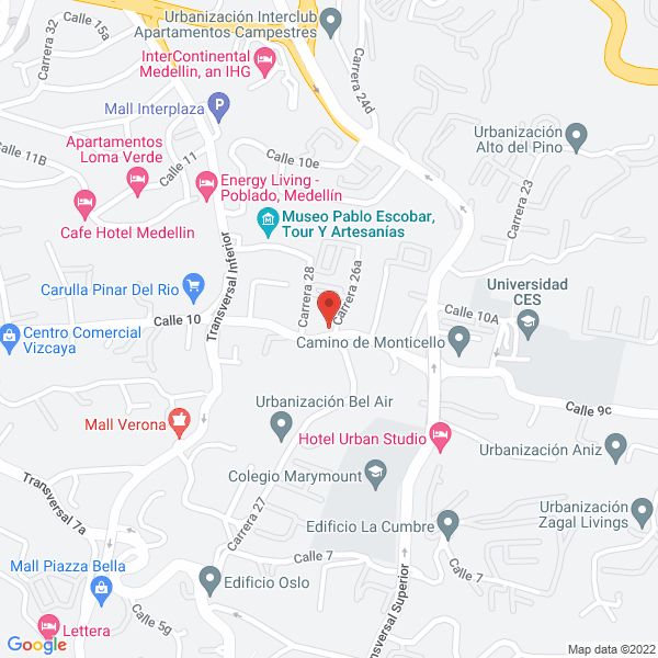 Mapa de Loaiza Correa Jorge Eduardo