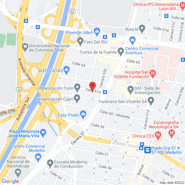 Mapa de Logística De Transporte Transcolombia S.A.S.
