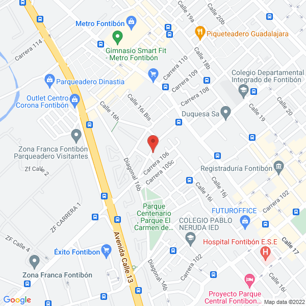Mapa de Logistics Suppot S.A.S.