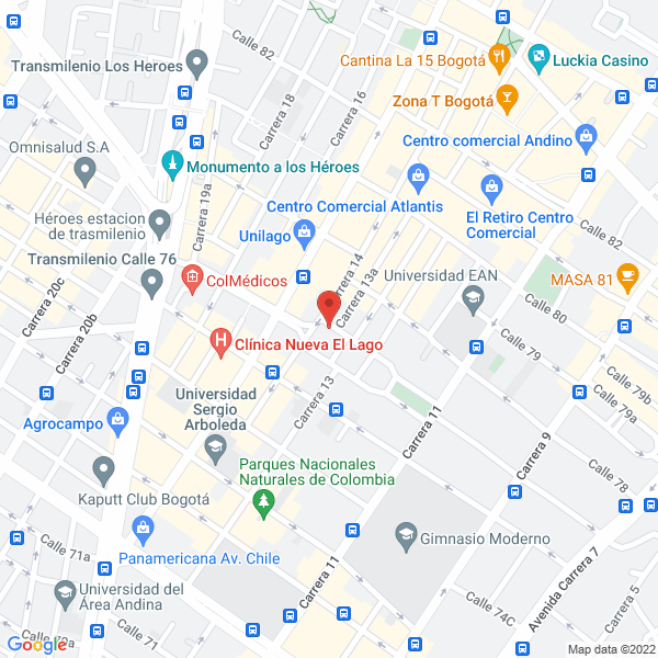 Mapa de Logox