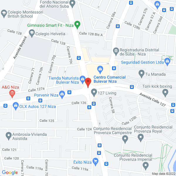 Mapa de Logística Inmobiliaria Internacional S.A.S.
