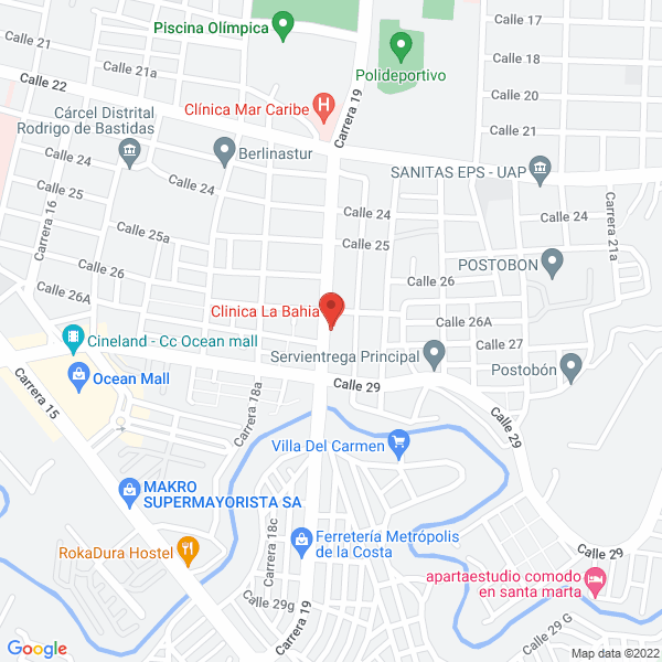 Map of Lon Pizza Parrillada