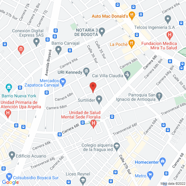 Mapa de Motobombas Y Equipos Industriales