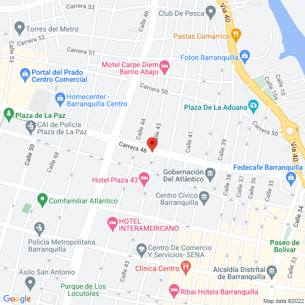 Map of Motocicletas Jialing S.A.