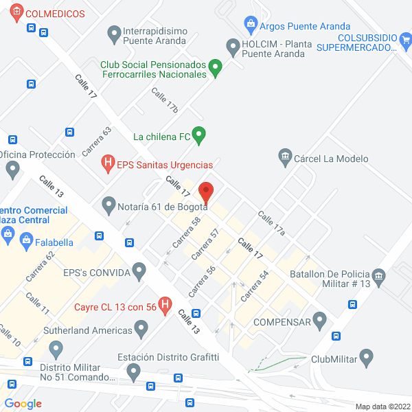 Mapa de Motorduy Ltda.