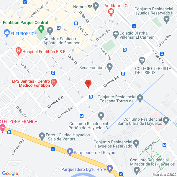 Mapa de Madero Muebles Bayona Y Roa Y Cía. S. En C.