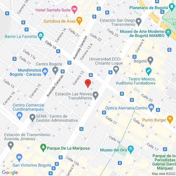 Mapa de Lmg Ltda