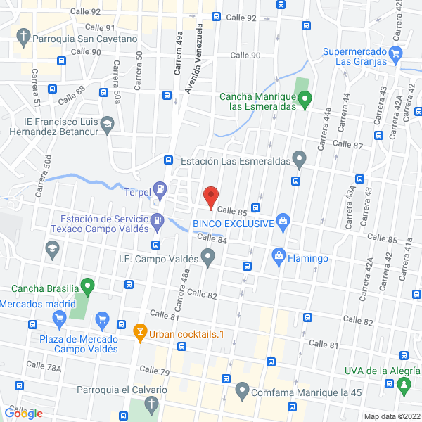 Mapa de Loencarga S.A.S.