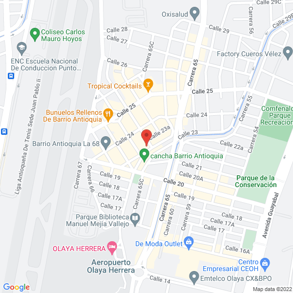 Mapa de Logimudanzas S.A.S.