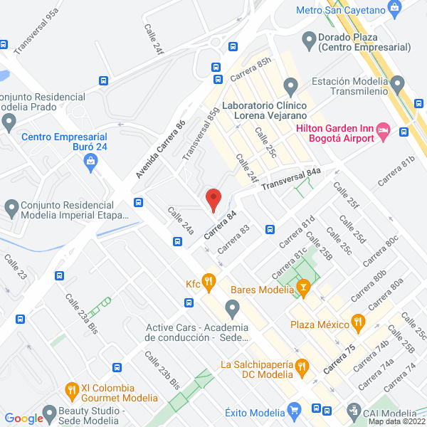 Mapa de Logistica Colombiana Logicol S.A.S.