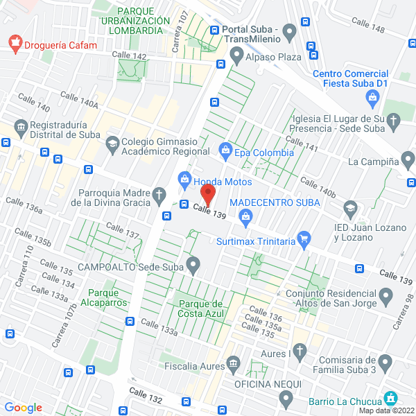Mapa de Muebles Las Fortalezas