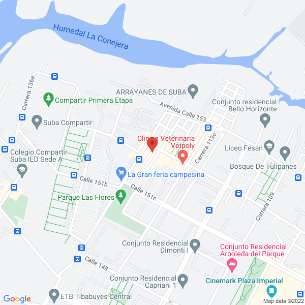 Mapa de Muebles Lencería Y Colchones Emmanuel