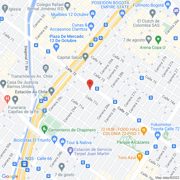 Mapa de Muebles Lugon Ltda