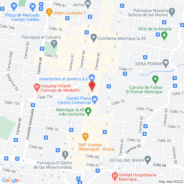 Mapa de Muebles M.H. Ltda