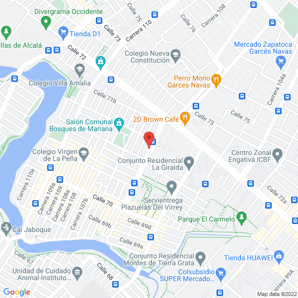 Mapa de Muebles Y Colchones Amge-Lo