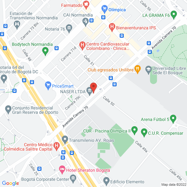 Mapa de Mantenimiento Integrado De Computación S.A.S.