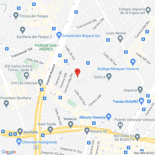 Mapa de Mantenimientos Efectivos S.A.S.