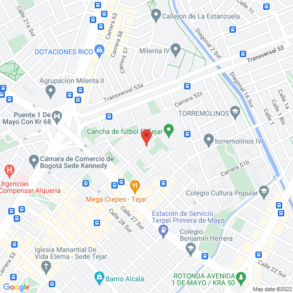 Mapa de Manufacturas Esprim Ltda.