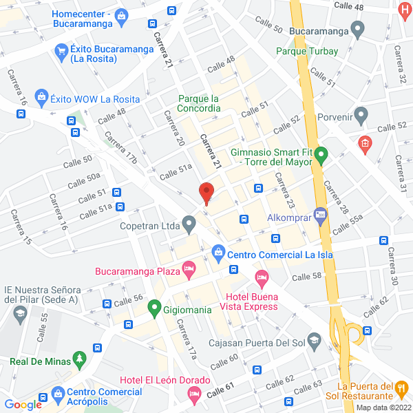 Map of Manufacturas Gl
