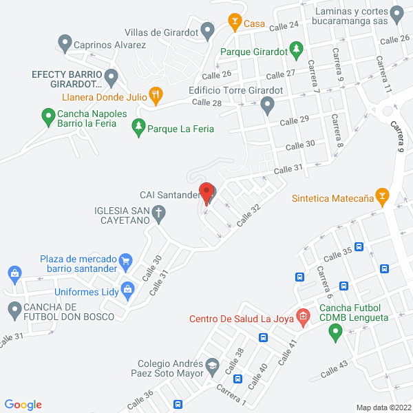 Map of Manufacturas Stiars S.A