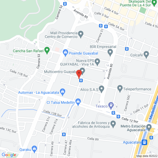 Mapa de Grupo Mapreco