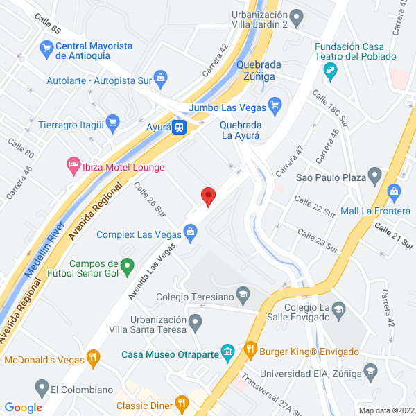 Mapa de Maquiglobal