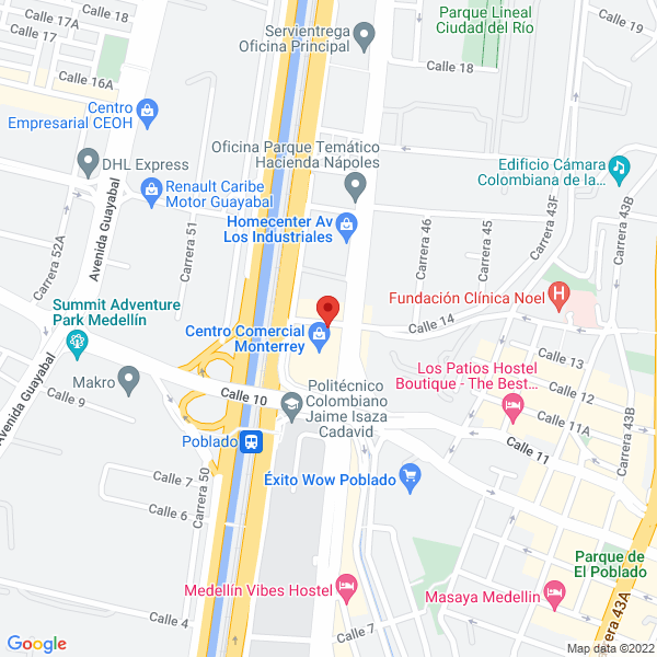 Mapa de Magdalena Ocampo Buitrago