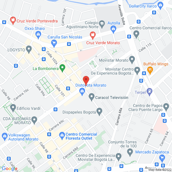 Mapa de Mao Gin Ltda.