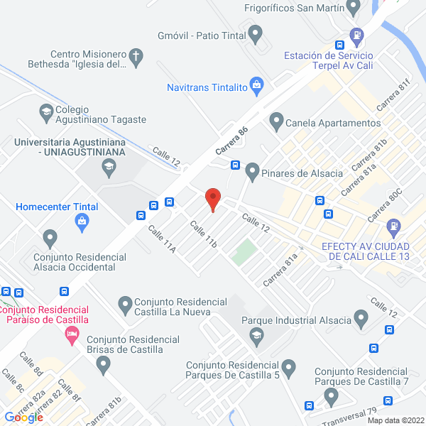 Mapa de Maderas Y Carrocerías S.A.