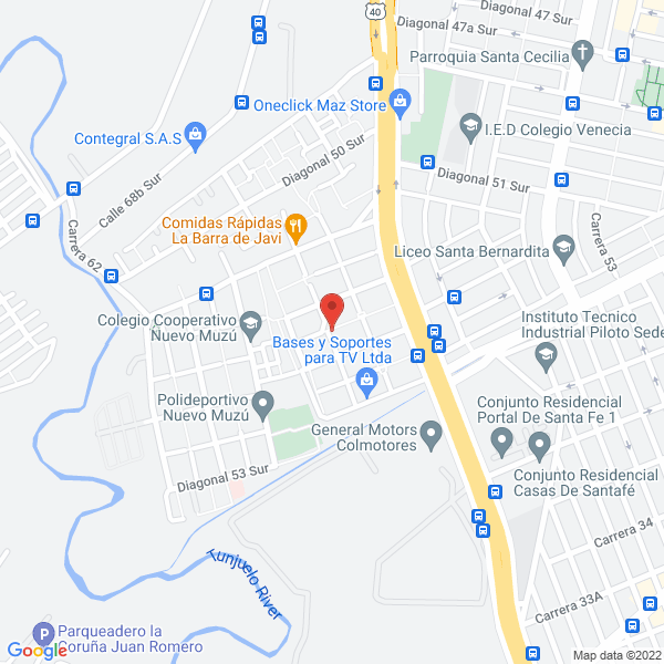 Mapa de Madesoluciones Vargas S.A.S.