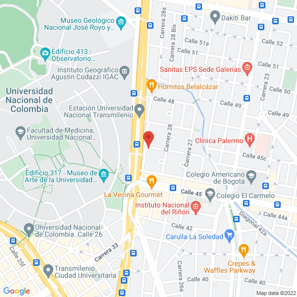 Mapa de Pre Icfes Saber