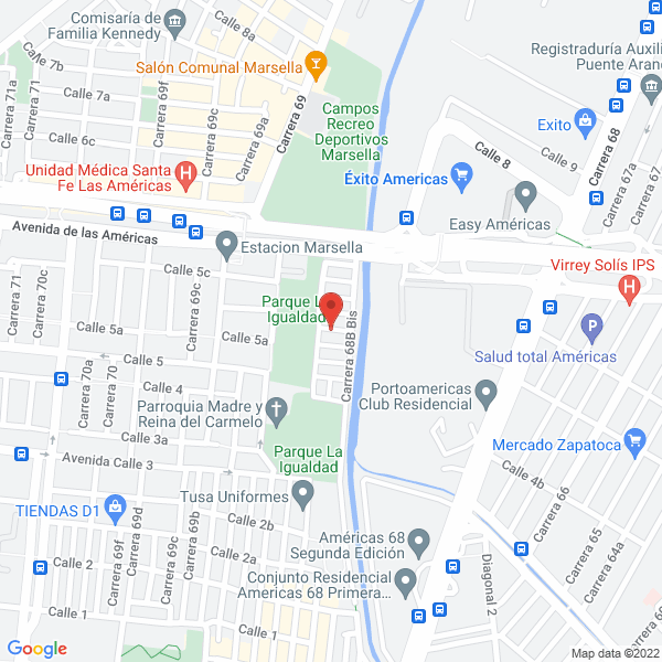 Mapa de Precision Milling S.A.S.