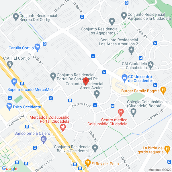 Mapa de Preescolar Travesías Infantiles