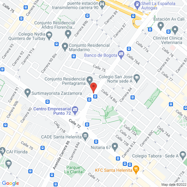 Mapa de Prefabricados Subatech