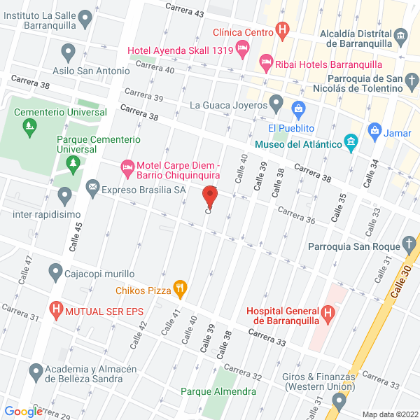 Map of Premon S.A.S.