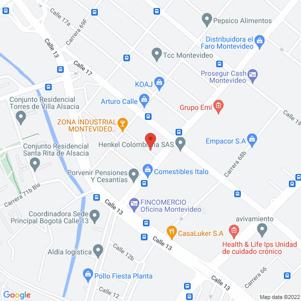 Mapa de Press-Aplique S.A.
