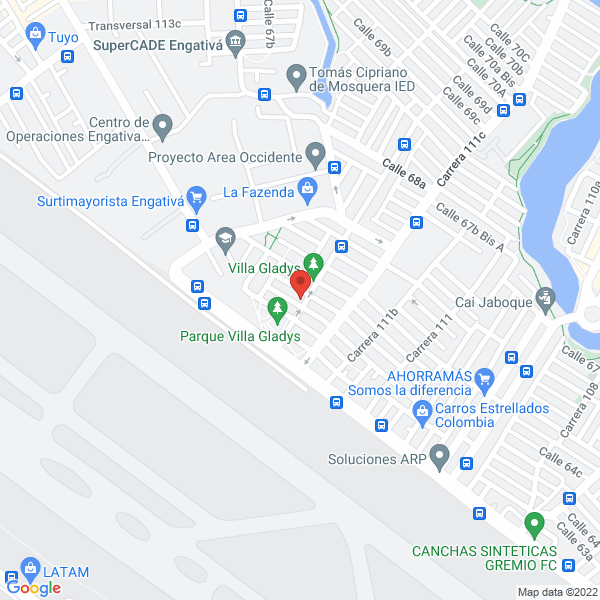 Mapa de Print Group S.A.S.