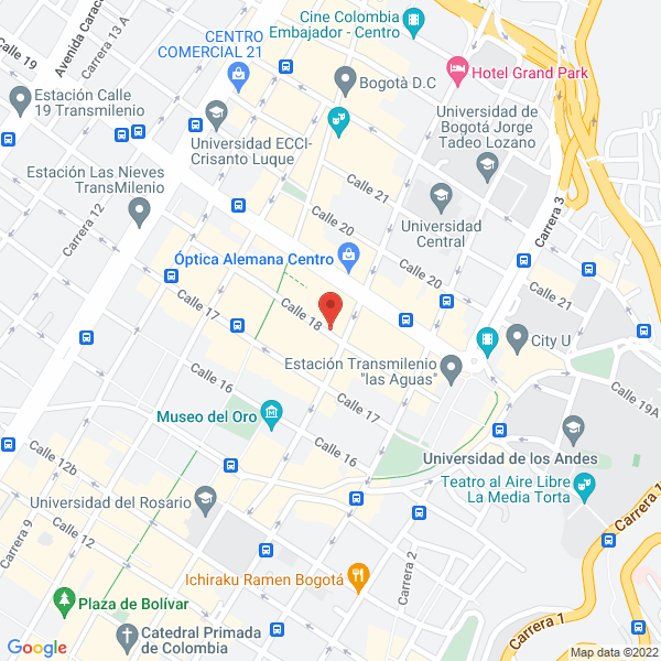 Mapa de Parking 18 Ltda.
