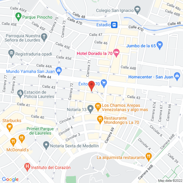 Mapa de Multiservicios San Juan
