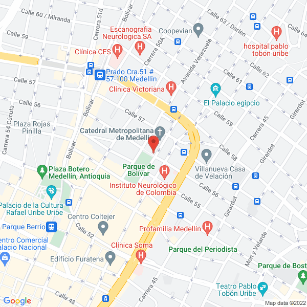 Mapa de Parqueadero La Salud