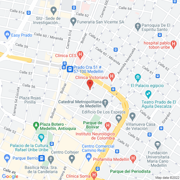 Mapa de Parqueadero Villanueva S.A.S.
