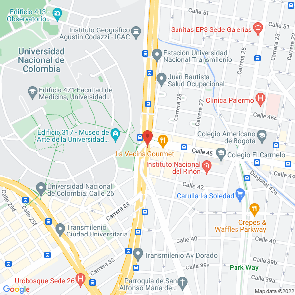 Mapa de Parrilla Broaster Y Asado