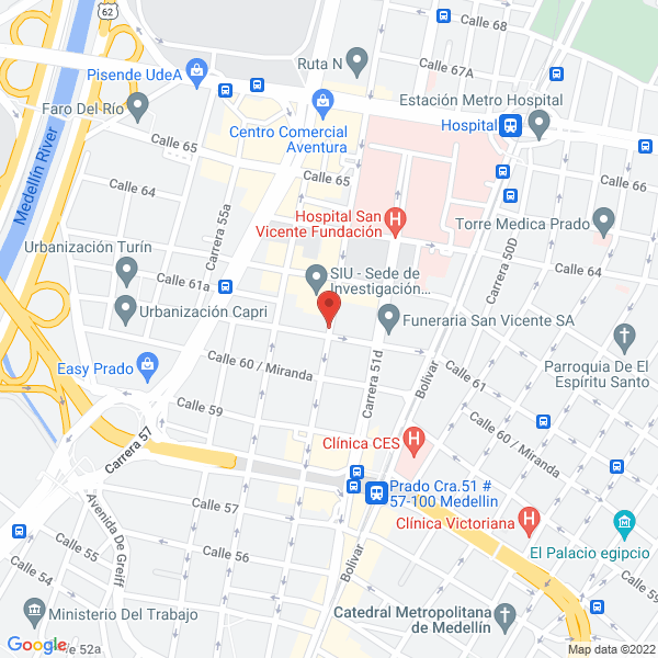 Mapa de Parroquia Jesus Nazareno
