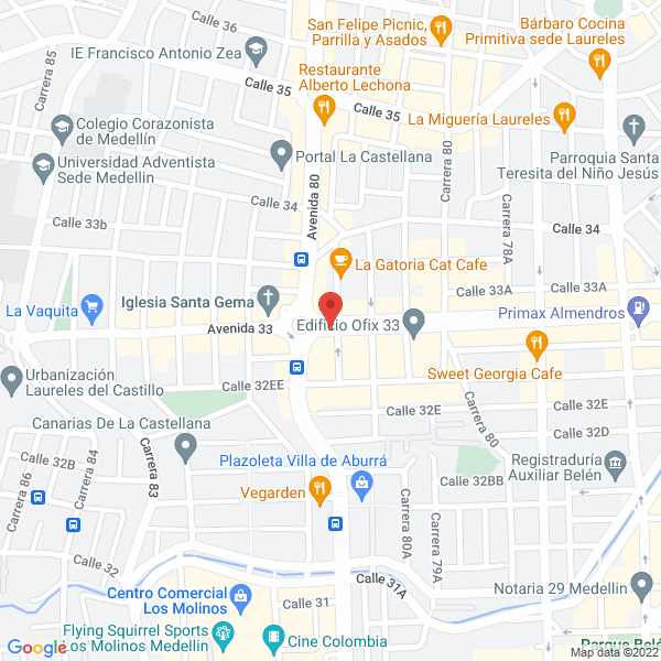 Mapa de Recepciones Zavaty