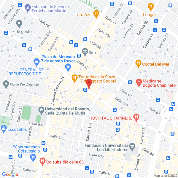 Mapa de Recicladora El Chinche