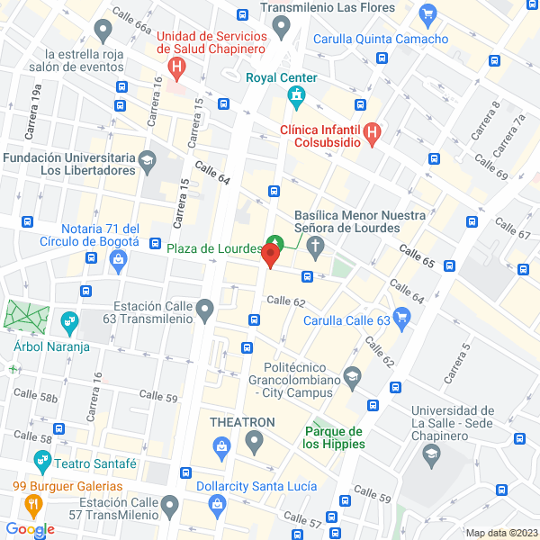 Mapa de Record'Smensajeros