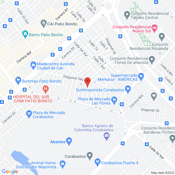 Mapa de Recovery Plast S.A.S.