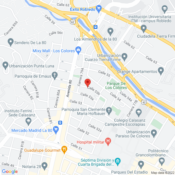 Mapa de Red Colombiana De Inmuebles S.A.S.